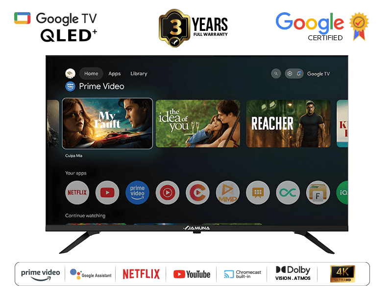 Jamuna 43" Smart Google TV J43BEFS-Q7 Luma